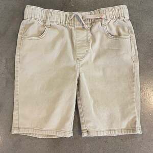 Arizona Jean Co Kahki casual elastic waist school uniform boys shorts size 10